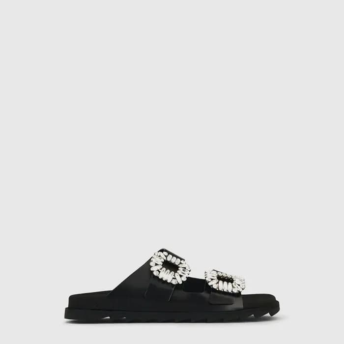로저비비에 여성 슬라이디 비브 뮬 - Roger Vivier Womens Slid Viv Mule - ros14497x
