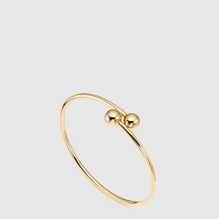 티파니 여성 볼 바이패스 팔찌 - Tiffany & Co Womens Ball Bypass Bracelet - acc9038x - 1