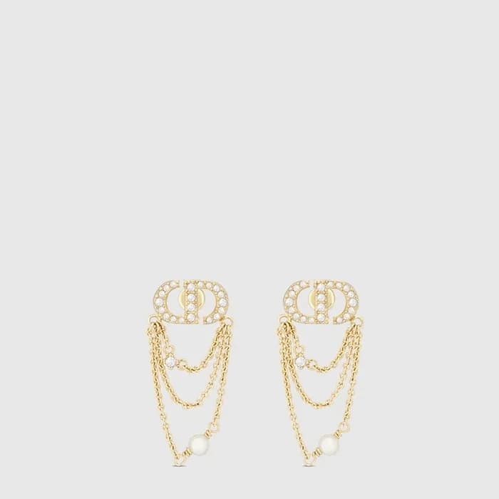 디올 여성 쁘띠 CD 이어링 - Dior Womens Petit CD Earring - acc9921x - 1