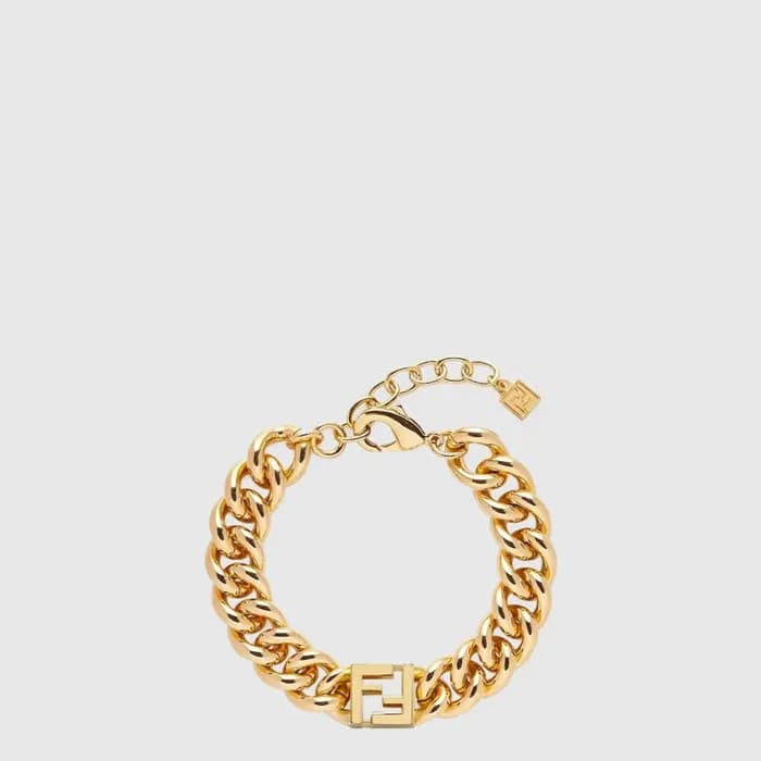 펜디 남성 FF 브레이슬릿 - Fendi Mens FF Bracelet - acc10338x - 1