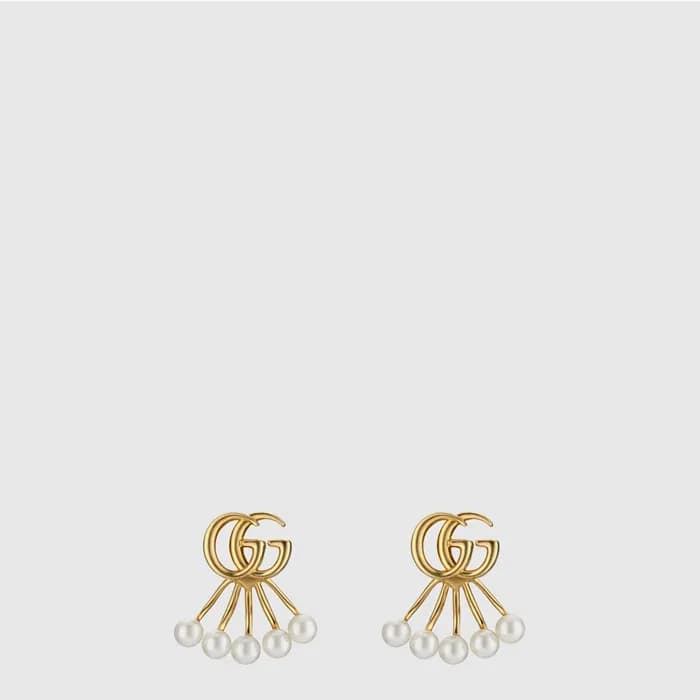 구찌 여성 GG 마몬트 이어링 - Gucci Womens GG Marmont Earring - acc10677x - 1