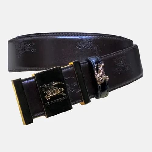 [버버리]시그니처 체크 프린트 남성용 벨트 bu0002y - Burberry Signatu… - 1
