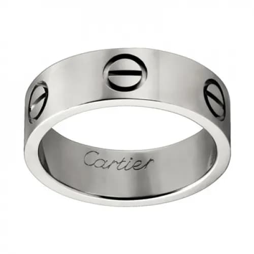 [까르띠에] 러브링 화이트 골드 B4084700 커플링 - ca0015z Cartier L… - 1