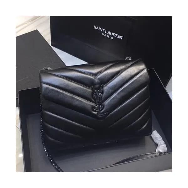Saint Laurent Women Monogram Small Chain Shoulder … - 1