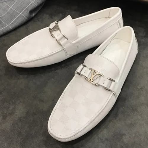 LOUIS VUITTON 2018 MENS STRAP LEATHER LOAFER - 루이… - 1