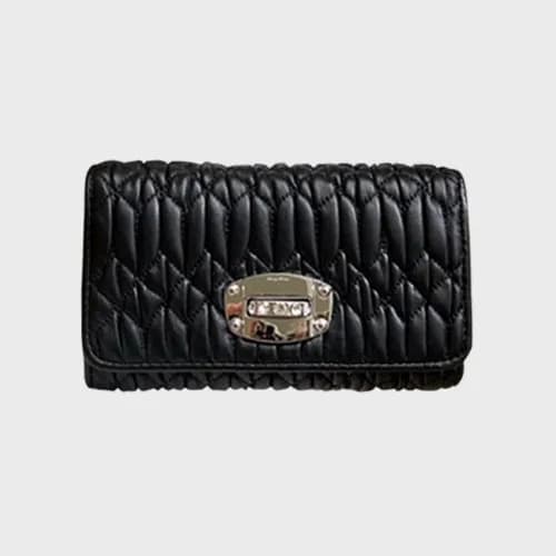 MiuMiu 2018 Ladies Matlase Small Wallet 5M H015 - … - 1