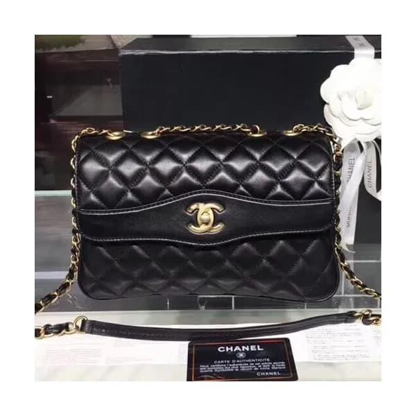 Chanel 2018 Women Chain Leather Shoulder Bag ,24CM… - 1