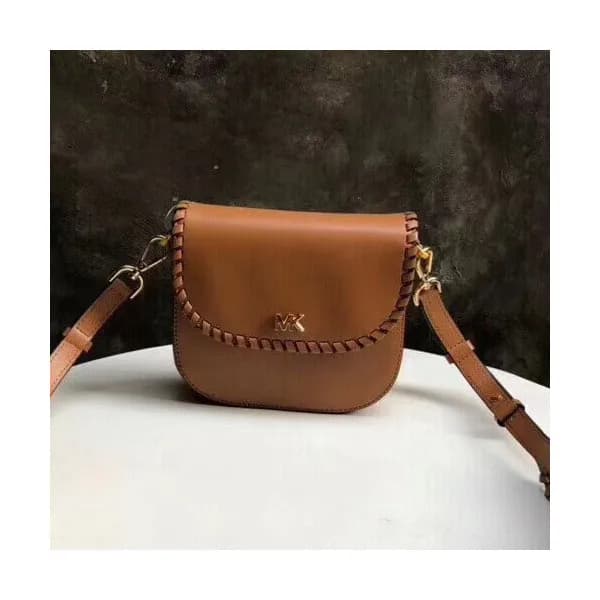 Michael Kors Leather Shoulder Bag,20cm - 마이클 코어스 레… - 1