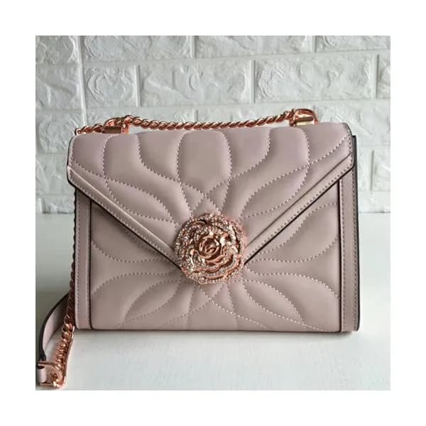 Michael Kors Leather Whitney Chain Shoulder Bag,24… - 1