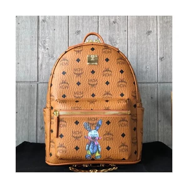 MCM Stark Visetos Canvas Back Pack,17/21/26cm - 엠씨… - 1