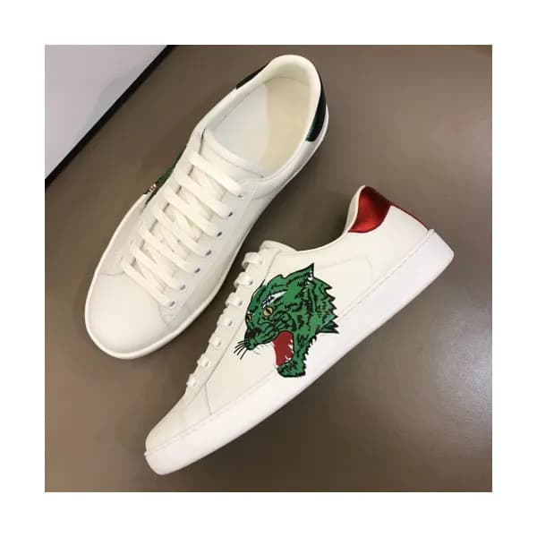 Gucci 2018 Mens Leather Sneakers - 구찌 남성 신상 가죽 스니커… - 1