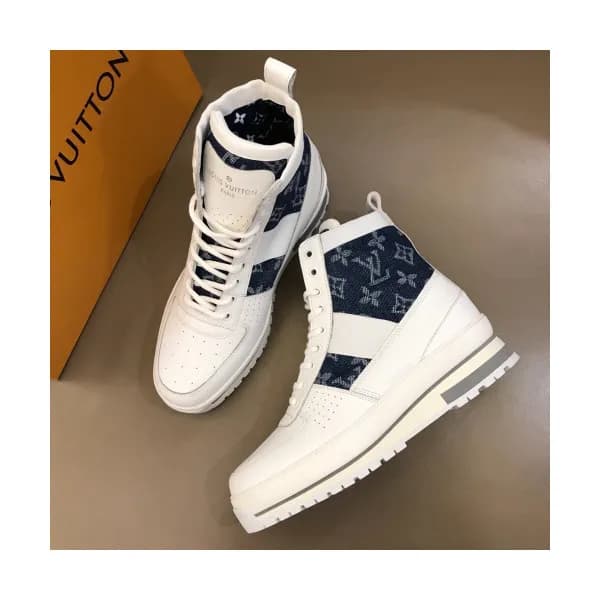 [커스텀급] Louis Vuitton 2018 Mens High-top Sneakers W… - 1