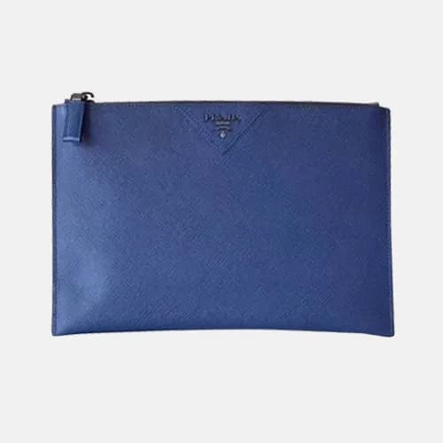 Prada Saffiano Mens Clutch Bag ,28CM - 프라다 사피아노 남성… - 1