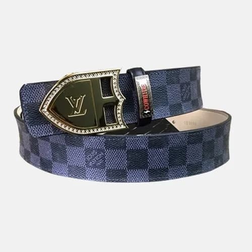 Louis vuitton 2019 Mens Damier Initial Logo Steel … - 1
