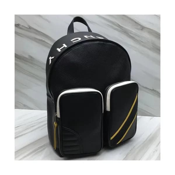 Givenchy Leather Mens Back Pack,43cm - 지방시 레더 남성용… - 1