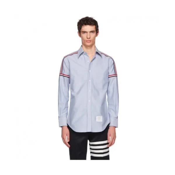 [클래식]Thom Browne 2019 Mens Slim Fit Strap Cotton T… - 1