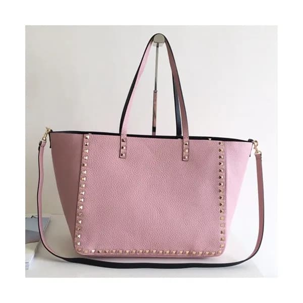 Valentino 2019 Leather Reversible Tote Shoulder Sh… - 1