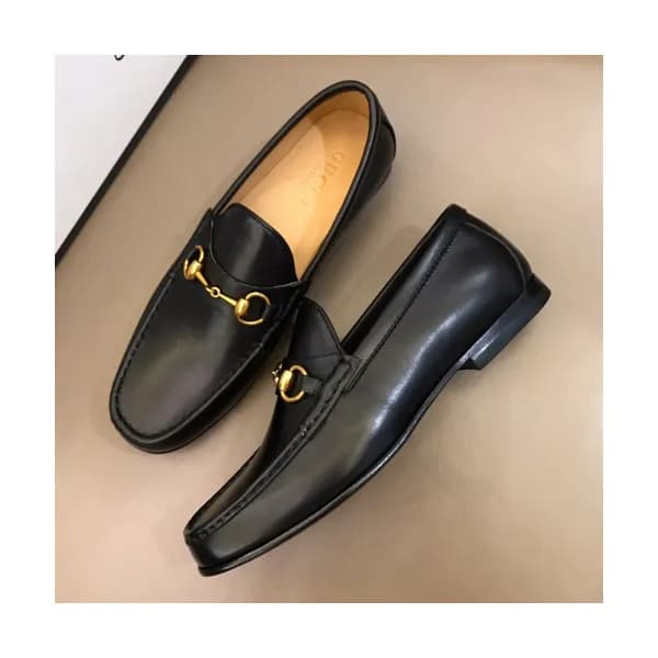 [미러급]Gucci 2019 Mens Business Horsbit Leather Loaf… - 1