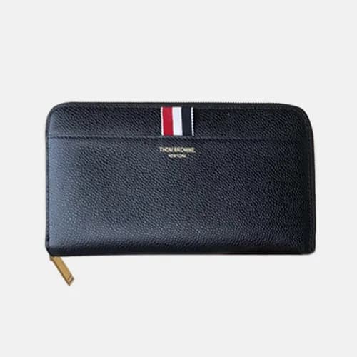Thom Browne 2019 Leather Zip Round Wallet,21cm - 톰… - 1