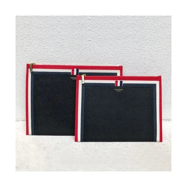 Thom Browne 2019 Leather Clutch Bag ,30/33cm - 톰브라… - 1