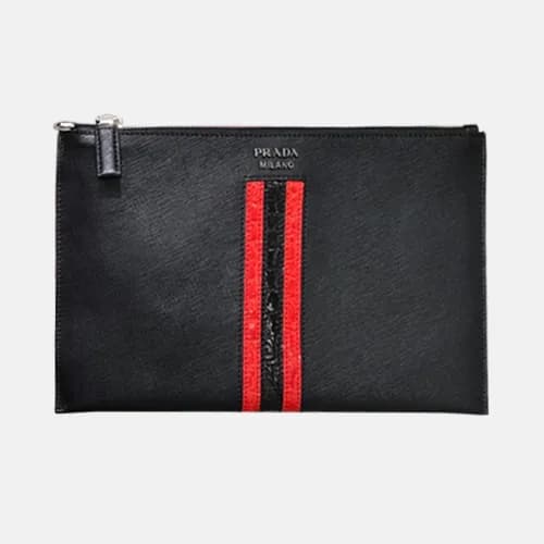 Prada 2019 Mens Clutch Bag,28CM - 프라다 2019 남성용 클러… - 1