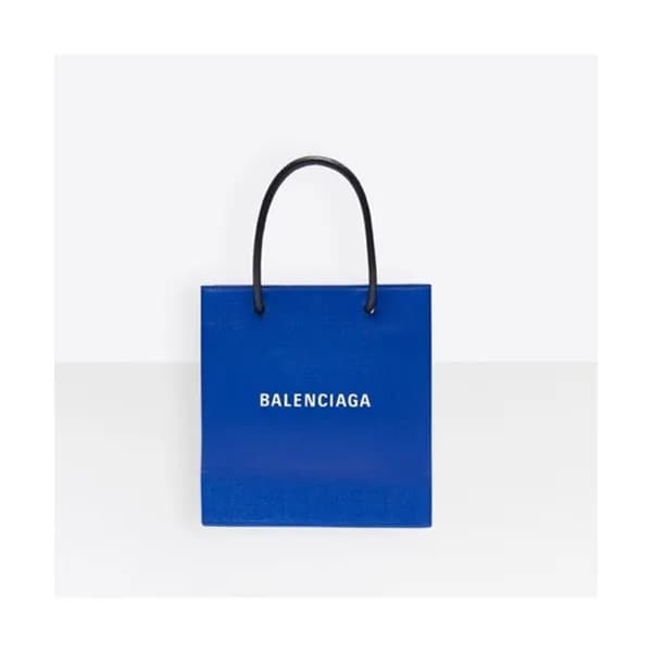 Balenciaga 2019 Leather Mini Tote Shopper Bag,21.… - 1