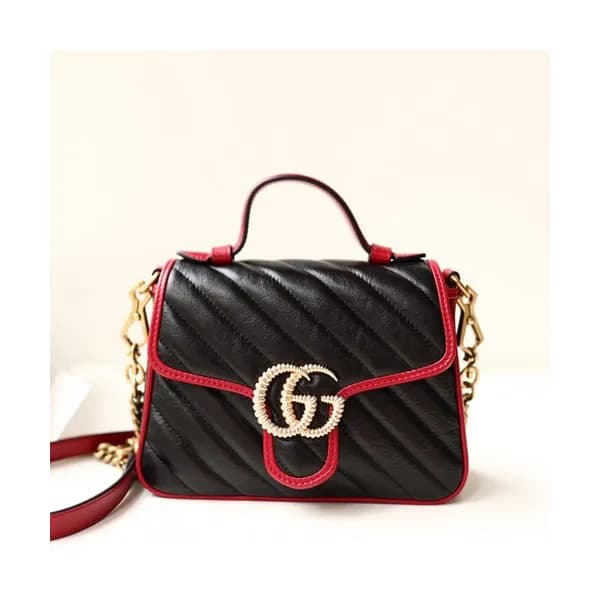 Gucci GG Marmont Women Tote Shoulder Bag,21CM - 구찌… - 1