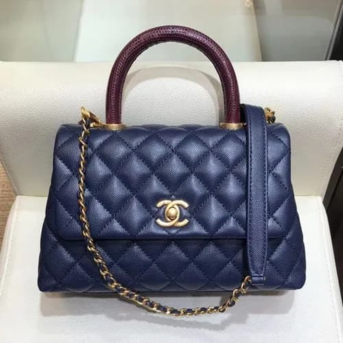 Chanel 2019 Coco Chain Handle Shoulder Bag,23/28CM… - 1