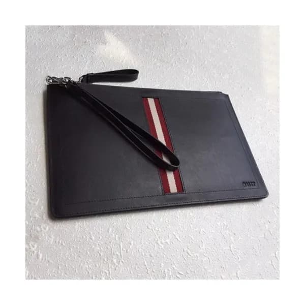 Bally 2019 Leather Clutch Bag,28cm - 발리 2019 레더 남성… - 1