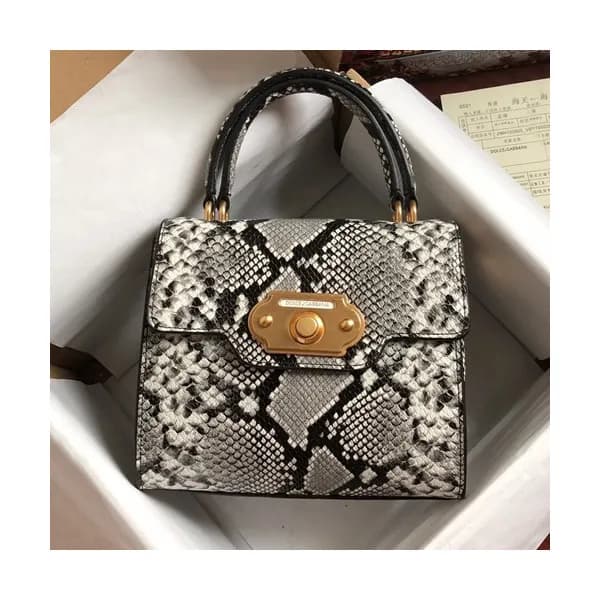 Dolce&Gabbana 2019 Leather Tote Shoulder Bag ,24CM… - 1