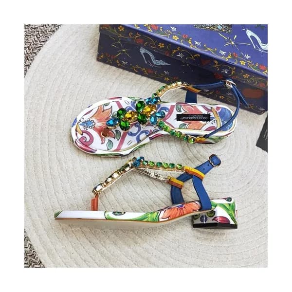 Dolce&Gabbana 2019 Ladies Leather Sandal - 돌체앤가바나… - 1
