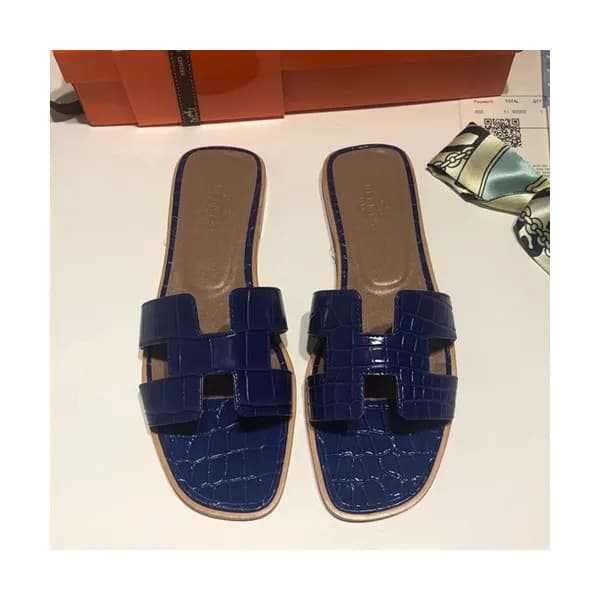 Hermes 2019 Ladies Oasis Leather Slipper - 에르메스 20… - 1