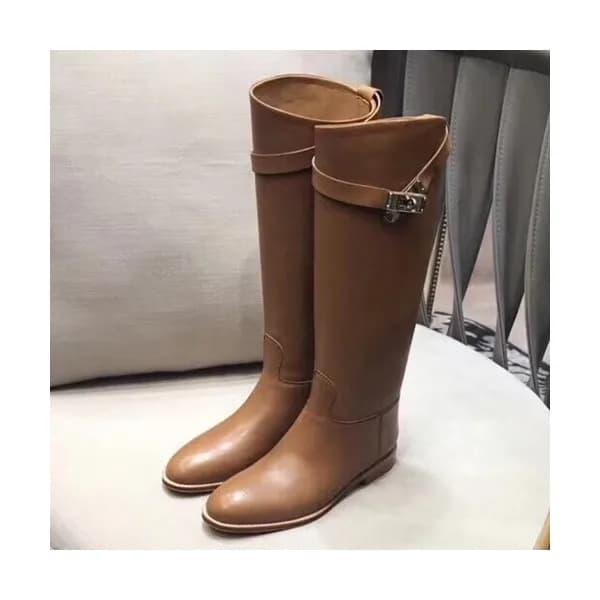 Hermes 2019 Ladies Leather Boots - 에르메스 2019 여성용 … - 1