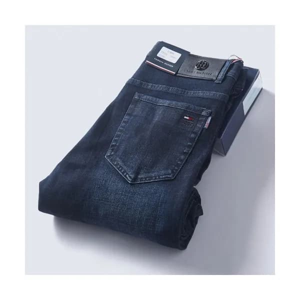Tommy 2019 Mens Business Logo Denim Pants - 토미 201… - 1