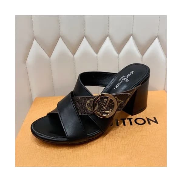 Louis Vuitton 2019 Ladies Leather Slipper - 루이비통 2… - 1