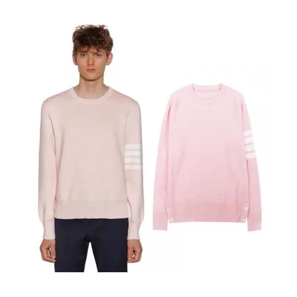 Thom Browne 2019 Mm/Wm Strap Crew-neck Sweater - 톰… - 1