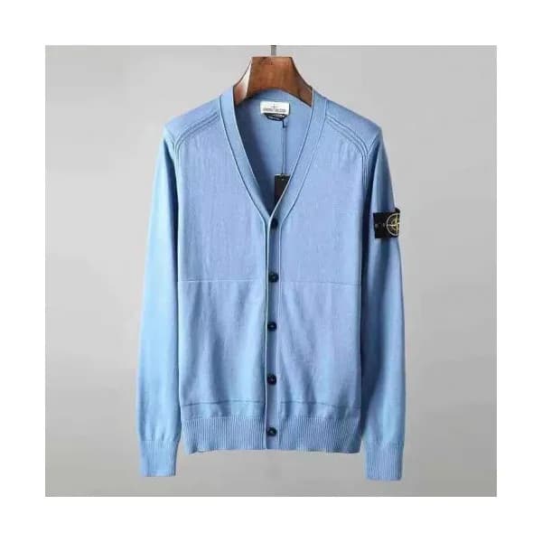 Stone Island 2019 Mens Casual Wool Cardigan - 스톤아일… - 1