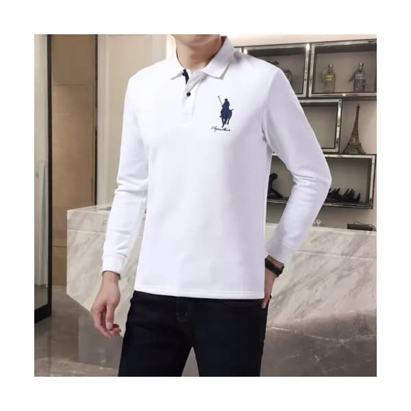 Polo 2019 Mens Logo Cotton Polo Man-to-man - 폴로 20… - 1