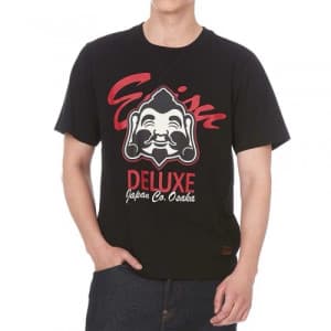 Evisu 2019 Mens Embroidery Evisukuro Cotton Short …