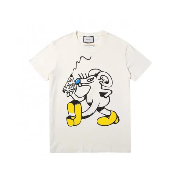 [매장판]Gucci 2020 Mm/Wm Logo Cotton Short Sleeved Ts… - 1