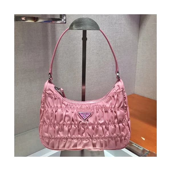 Prada 2019 Nylon Hobo Tote Shoulder Bag,22CM - 프라다… - 1