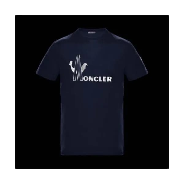 [매장판]Moncler 2020 Mens Logo Cotton Short Sleeved T… - 1