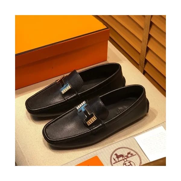 Hermes 2020 Mens Leather Loafer - 에르메스 2020 남성용 레더… - 1