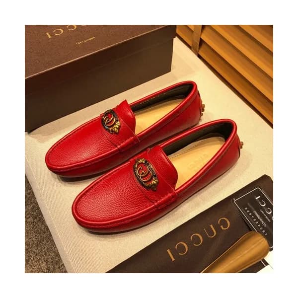 Gucci 2020 Mens Leather Loafer - 구찌 2020 남성용 레더 로퍼… - 1