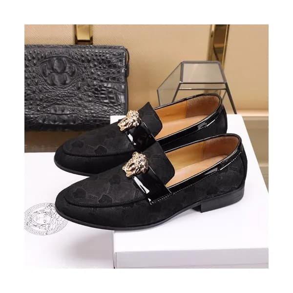 Versace 2020 Mens Leather Loafer - 베르사체 2020 남성용 … - 1