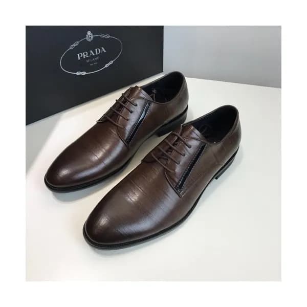 Prada 2020 Mens Leather Oxford Shoes - 프라다 2020 남성… - 1