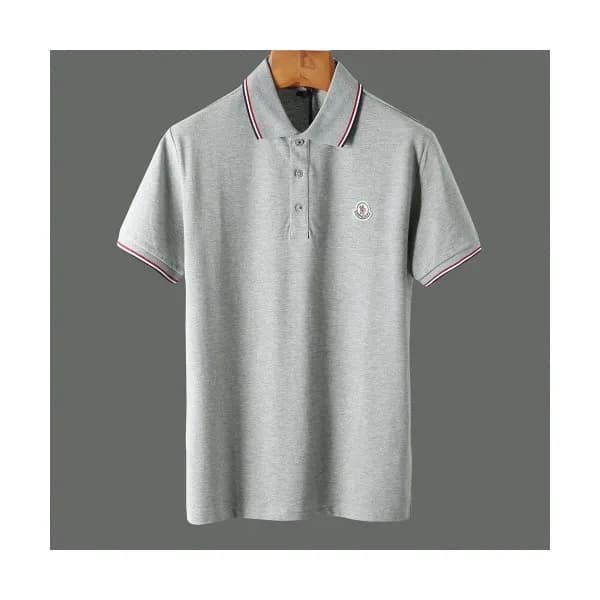 [매장판]Moncler 2020 Mens Logo Cotton Short Sleeved P… - 1