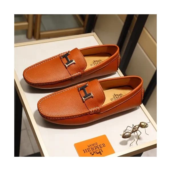 Hermes 2020 Mens Leather Loafer - 에르메스 2020 남성용 레더… - 1