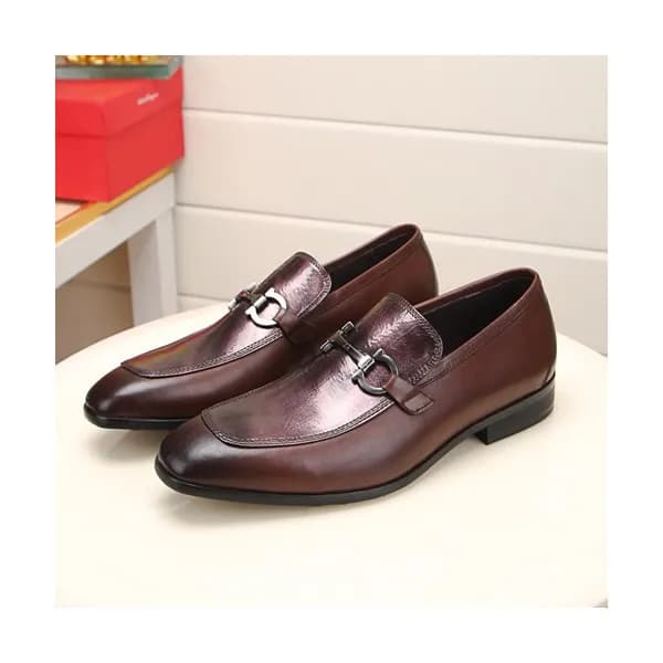 Ferragamo 2020 Mens Leather Shoes - 페라가모 2020 남성용 … - 1