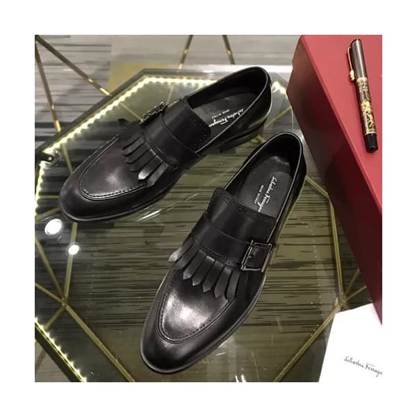 Ferragamo 2020 Mens Leather Shoes - 페라가모 2020 남성용 … - 1